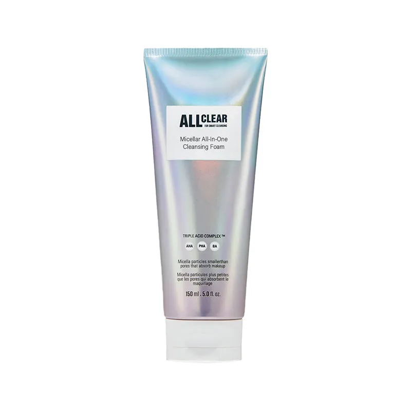 All Clear Micellar All-In-One Cleansing Foam 150ml