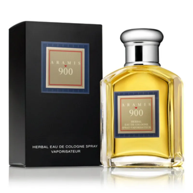 ARAMIS 900 MEN`S HERBAL EAU DE COLOGNE NATURAL SPRAY 3.4 OZ