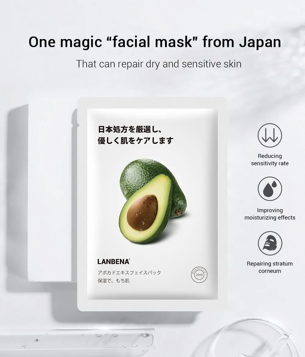 Avocado Serum Facail Mask