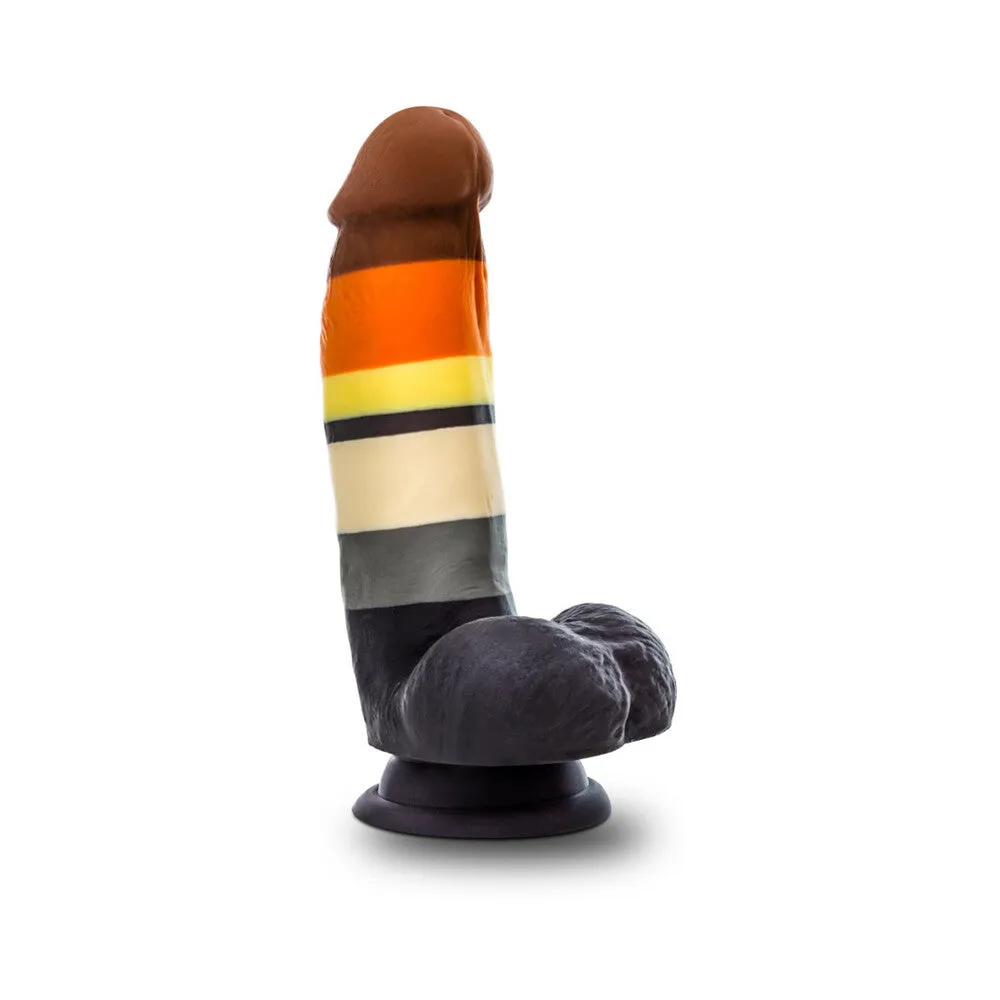 Blush Avant P9 Bear Pride Dildo - Multi Color