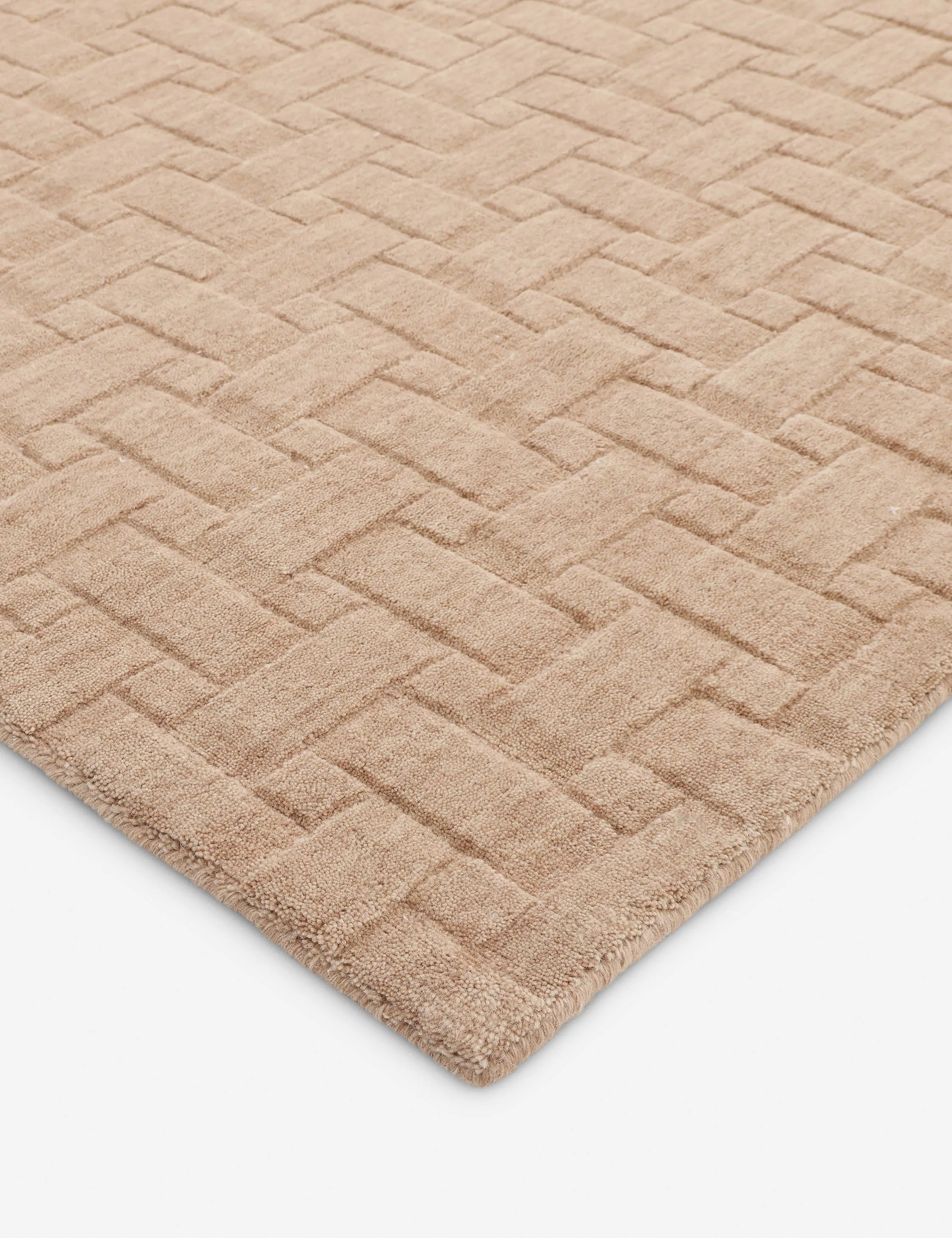 Brena Hand-Loomed Wool-Blend Rug