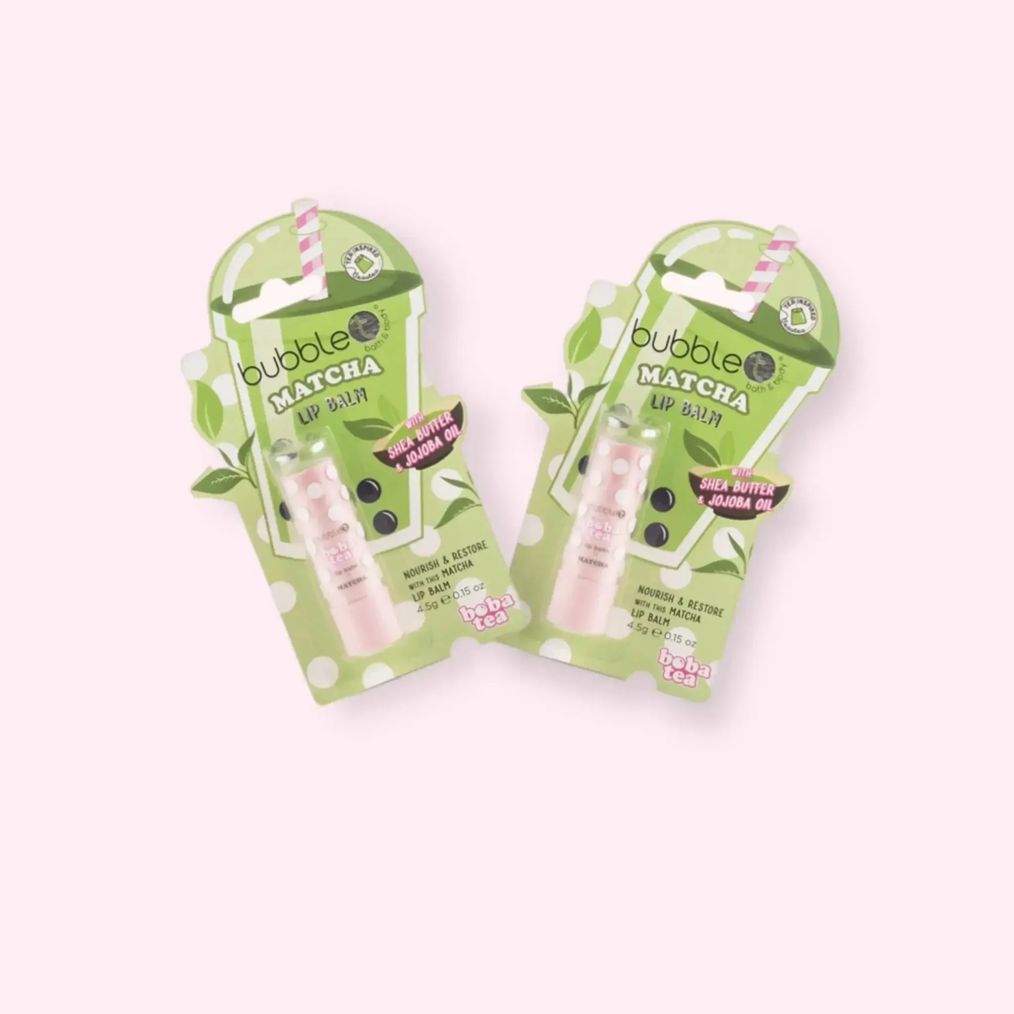 Bubble T Matcha Lip Balm