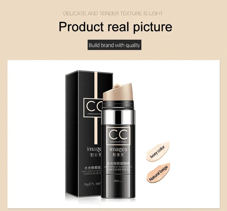 CC Concealer Stick Skin Moisturizing Cream Foundation