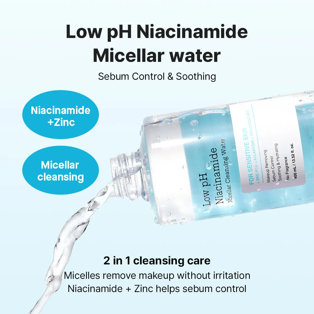 Cosrx Low pH Niacinamide Micellar Cleansing Water