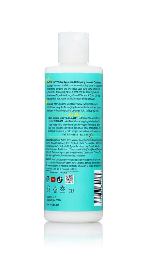 CURLDAZE SILKY HYDRATION LEAVE IN CONDITIONER