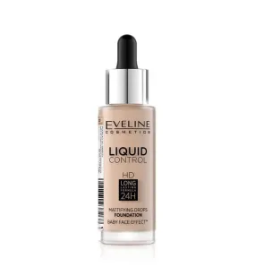 Eveline Liquid Control Mattifying Drops Foundation - 30 Sand Beige