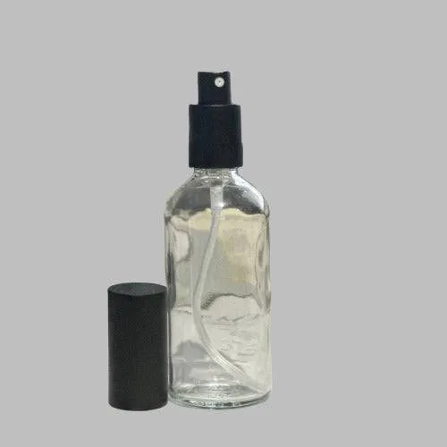 Glass Bottle Clear & Atomiser