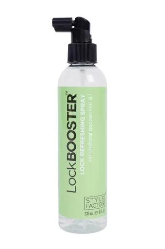 LOCK BOOSTER LOCK REFRESHING SPRAY W/ NATURAL PEPPERMINT OIL 8fl oz