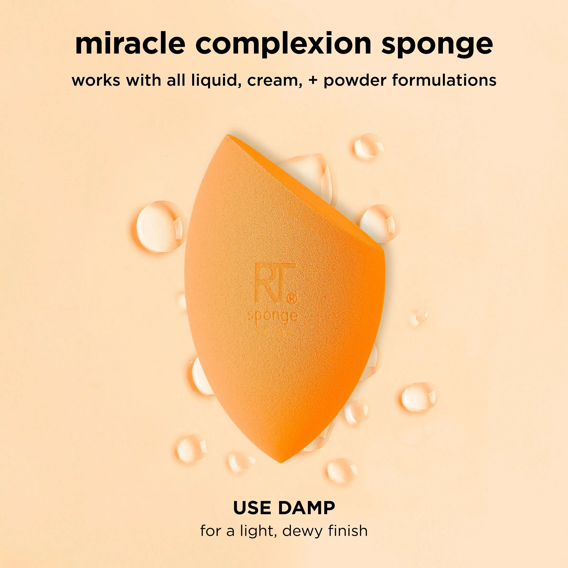 Miracle Complexion Sponge   Miracle 2-In-1 Powder Puff