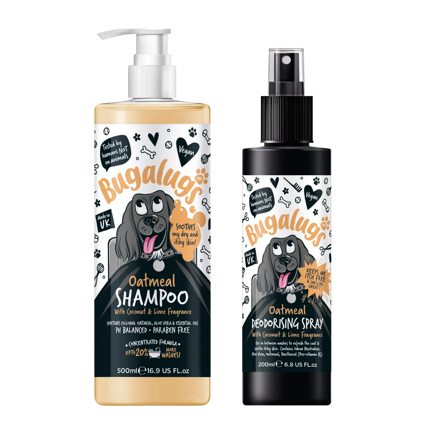 Oatmeal Dog Grooming Bundle