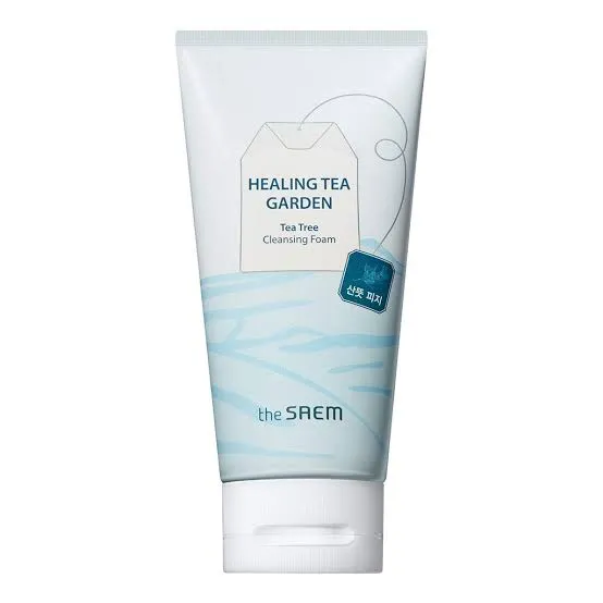 THE SAEM Healing Tea Garden Tea Tree Cleansing Foam