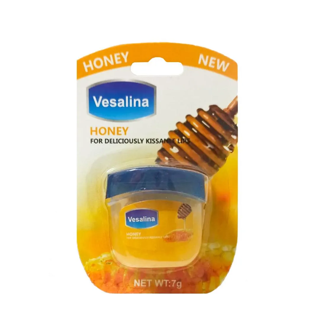 Vesalina Lip Balm For Soft & Smooth Lips - 4 Flavors × 7g