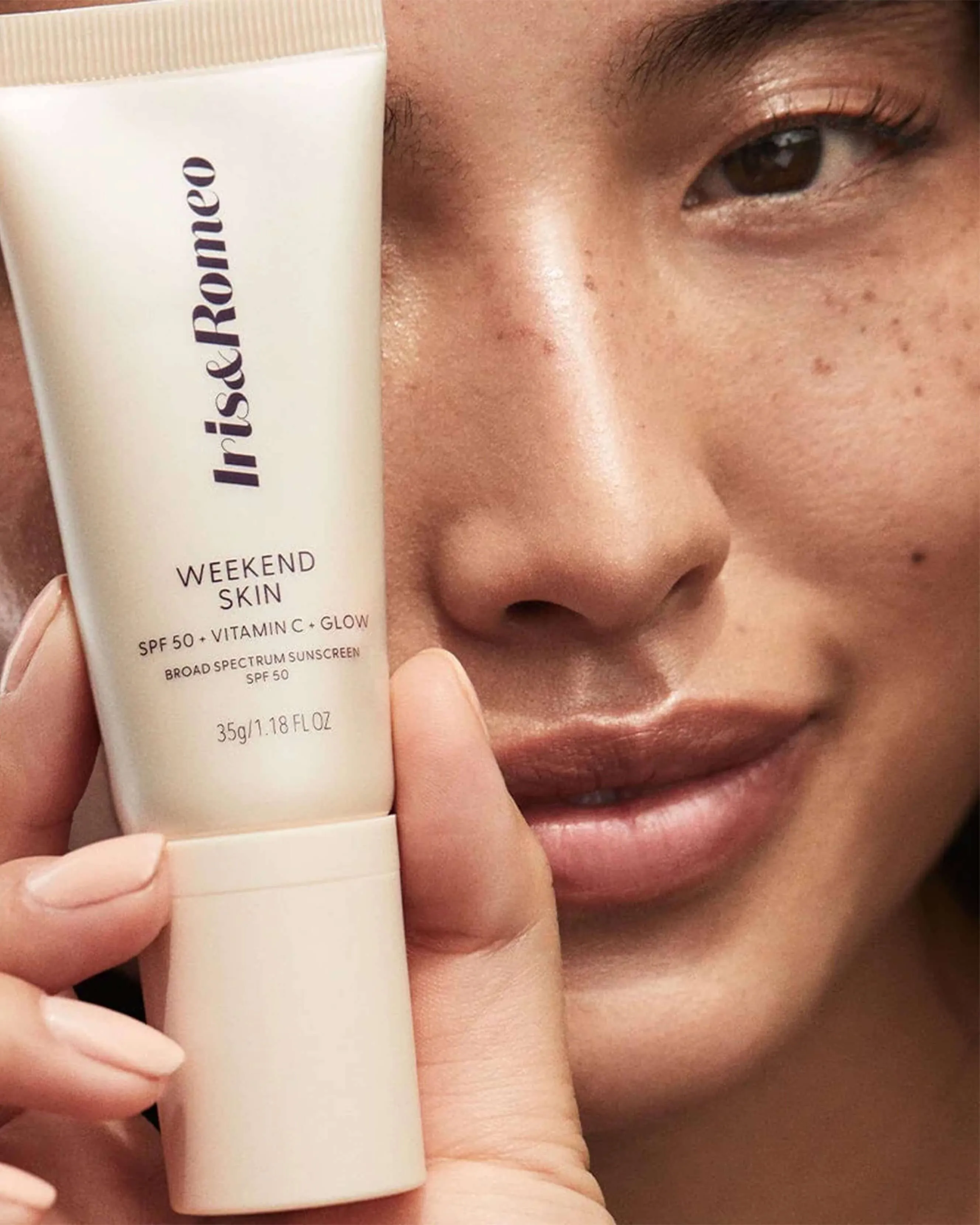 Weekend Skin SPF 50   Vitamin C   Glow