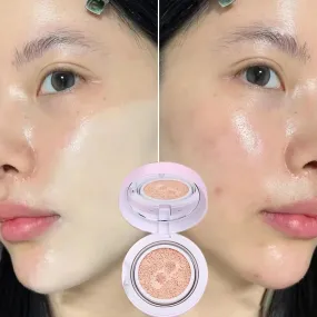 Yeknu Face Foundation Air Cushion CC Cream Waterproof Brighten Foundation Concealer Cream Women Base Makeup Face Korean Cosmetics